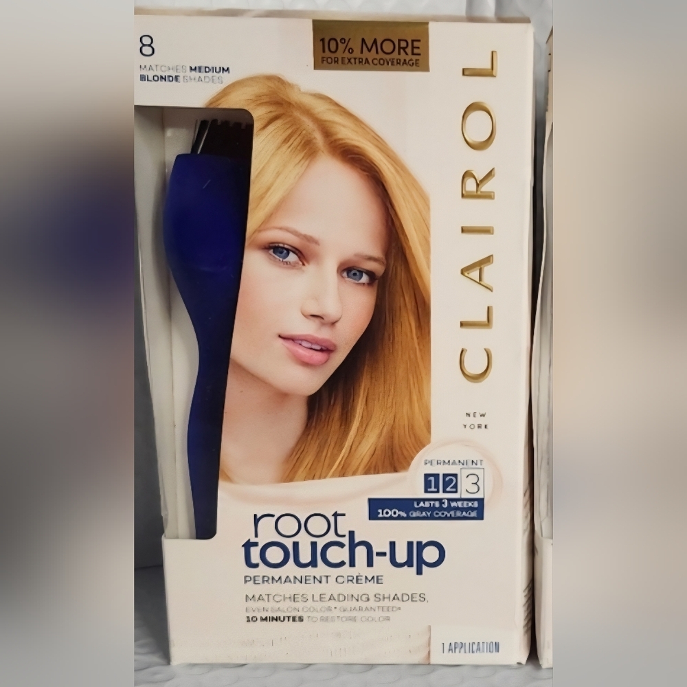 Clairol Root Touch-Up Permanent Creme In 8